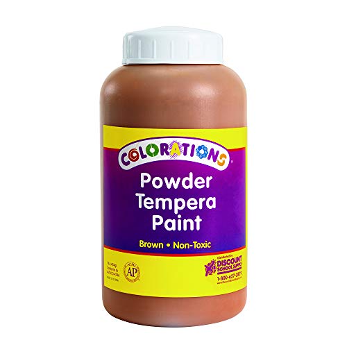 Colorations CPTBR Powder Tempera, Brown 1 lb. How To Create Art