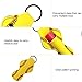 10 Pack Neoprene Chapstick Holder Keychain Bulk Blank Softball Chapstick Holders,Yellow