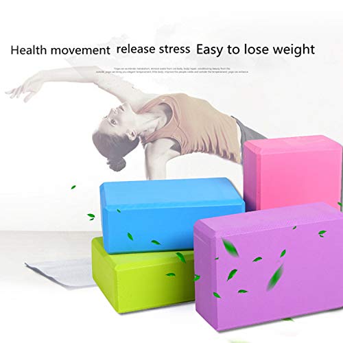 EUSIN-Yoga-Block-2pcs-Supportive-High-Density-EVA-Foam-Soft-Non-Slip-Surface-for-Yoga-Pilates-Meditation