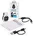 Aduro Wireless Audio Receiver, Hands-free for Home / Car Audio w/ 3.5 mm Output Device, Built-In Noise Cancelling Mic For Sound, iPhone 7/7 Plus Compatible (Black)