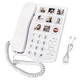 Landline Phone, Big Button Phone for
