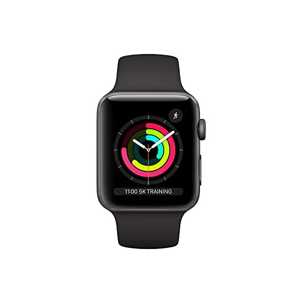Apple Watch Series 3 (GPS, 42mm) - Space Grey Aluminum Case with Black Sport Band