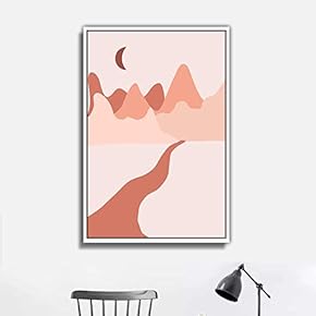 Framed Canvas Wall Art for Living Room, Bedroom Abstract Theme Canvas Prints for Home Decoration Ready to Hang - 16x24 inches