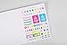 MLWYQOJ Planner Stickers Booklet | Book of 20 Sheets +1,400 Stickers | 2020 Planner Stickers | Productivity and Budget Stickers for Planners, Agendas, and Calendars