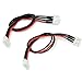 Targethobby Rc hobby JST JST-XH one piece 2S and one piece 3S banlance wire extension lipo charger adapter