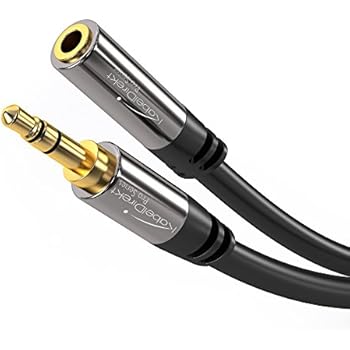 KabelDirekt (20 feet) 3.5mm Male to 3.5mm Female Stereo Audio Extension Cable - Pro Series