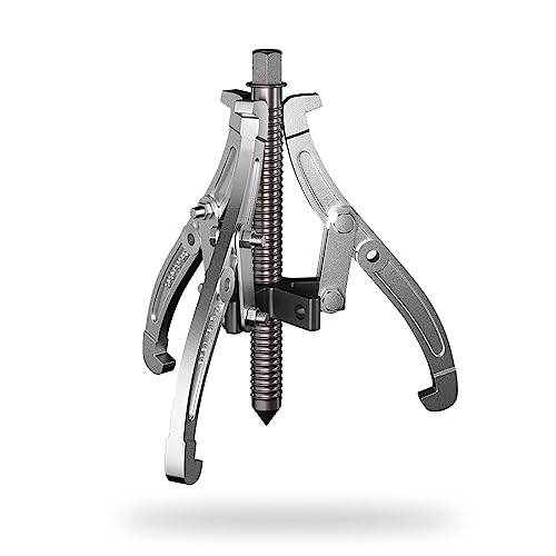 OFBAND 3inch 3Jaw Gear Puller with Reversible Jaws,CRV Steel Multi