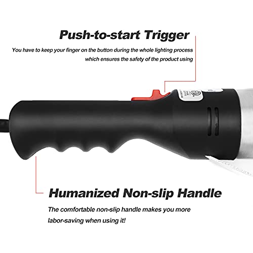 Skyflame Electric Charcoal Fire Starter and Lighter with Builtin