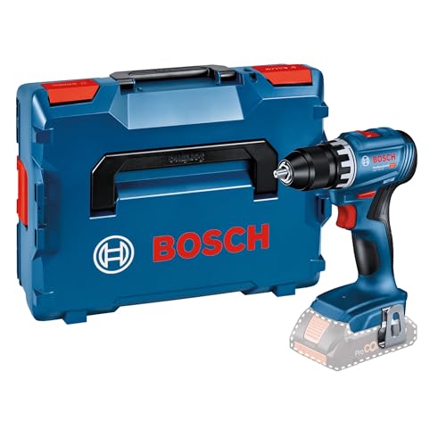 Bosch PRO 18V System Akku Bohrschrauber GSR 18V-45 (Drehzahl 1.900 min⁻¹, inkl. L-BOXX, ohne Akku/Ladegerät)