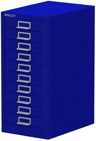 Bisley 10 Drawer Cabinet Blue Amazon Co Uk Kitchen Home