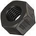 Nylon 6/6 Hex Nut, Black, 5/16