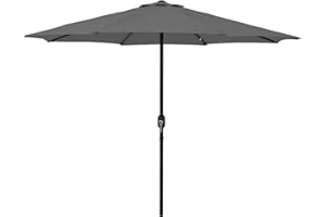 Mellcom 9ft Patio Umbrella with UPF 50+ Sun Protection