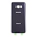 Battery Door Back Cover Glass Housing Case Battery Cover Adhesive Sticker for Samsung Galaxy S8 G950 with Two Logo (Gray)