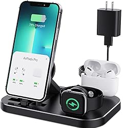 Portable 3 in 1 Charging Station for Apple