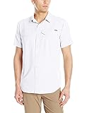 Columbia Men's Silver Ridge Lite Short Sleeve Shirt, White, Large