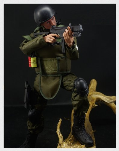 Super System 12'' Special Forces Action Figure - Olive Drab