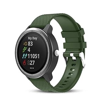 Yaoket Correa de Reloj 20mm, Suave Silicona Reemplazo Watch Band ...