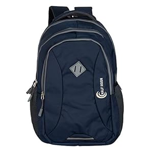 Half Moon 35L Water Resistant 15.6 inch Laptop Bag for Men/Backpack for Men, Navy Blue | Office Bag for Men/Office Bag…