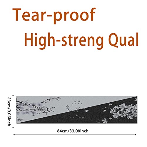 Japanese Grip Tape, Sports Outdoor Black and White Skateboard Grip Tape