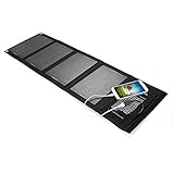 Poweradd 14W Solar Charger Portable Solar Panel Charger for Apple iPhone 6s Plus 6 Plus 5s 5c 5 4s, iPad, Samsung, LG, HTC, Nexus, Sony, Gopro, PSP, GPS, Bluetooth Speaker, Portable Charger and More