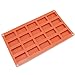 Freshware 20-Cavity Silicone Small Financier, Candy, Cookie and Soap Mold