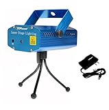 Top Race LED Mini Stage Light Laser Projector Club Dj Disco Bar Stage Light, Voice-activated Version FDA & Amazon Standards Laser Type: Class IIIR
