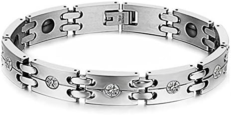 Starista Magnetic Therapy Bracelet Hematite Health Wristband for Men and Women