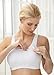 Glamorise Women's Double Layer Custom Control Sport Bra , White , 42DD