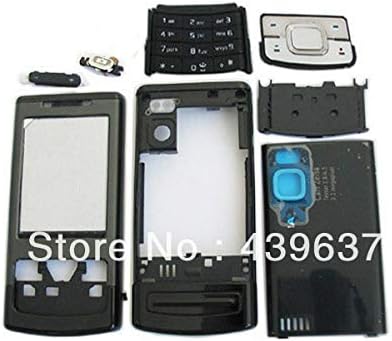 TOTTA Full Body Housing Back, Body Panel for Nokia 6500 Slide - Black
