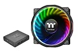 Thermaltake Riing Plus 20 RGB TT Premium Edition w/Controller 200mm Software Enabled Circular 12 Addressable LEDs Sets (24 Addressable LEDs) 11 Blades RGB Riing Case/Radiator Fan CL-F069-PL20SW-A