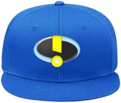 Male/female Exclamation Point Sport Snapback Hat Hip Hop Cap For Summer Day Wearblue Cotton Kristicastil
