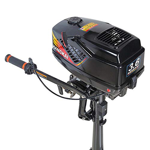 image for HYYKJ-US HYYKJ Outboard Motor Boat Engine, 3.5/3.6/4/6/6.5/7 HP 2/4 St