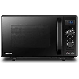 Toshiba 900w 23L Microwave Oven with 1050w Crispy Grill, Energy Saving Eco Function, 8 Auto Menus, 5 Power Levels and…