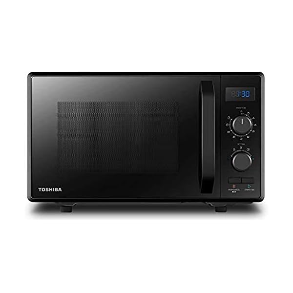 Toshiba-900-w-23-L-Microwave-Oven-with-1050-w-Crispy-Grill-Energy-Saving-Eco-Function-8-Auto-Menus-5-Power-Levels-and-Position-Memory-Turntable-Black-MW2-AG23PFBK Toshiba 900w 23L Microwave Oven with 1050w Crispy Grill, Energy Saving Eco Function, 8 Auto Menus, 5 Power Levels and…