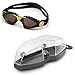 Aqua Sphere Kayenne Swim Goggles with Polarized Lens (Black/Yellow)