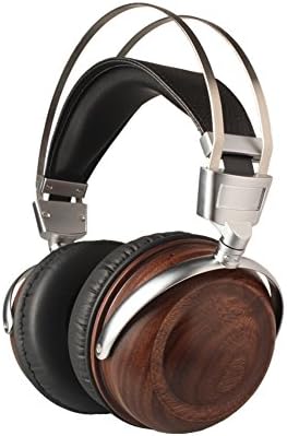 B6 Walnut Wood Powerful Bass Dynamic&amp;Balance Armature Hybrid Over Ear Headphone