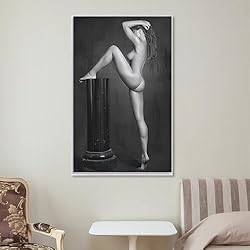 Black And White Sexy Woman Nude Art Erotic