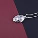 Vintage Expanding Locket Necklace,Haluoo Women Retro Engraved Expanding Photo Locket Necklace That Holds 4 Pictures Oval Stainless Steel Pendant Necklace Unisex Long Locket Necklace (Silver)thumb 2