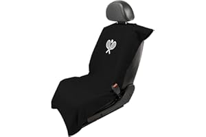 Seat Armour (SA100TRCQB) Black 'Tennis Racquet' Seat Protector