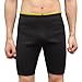 Bakerdani Mens Hot Sweat Thermo Shorts, Neoprene Body Shaper, Comfortable Slimming Shapewear, Thighs Fat Burner, Workout Sauna Pants for Weight Loss