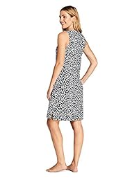 Camiseta de algodón sin mangas para dama, diseño de túnica