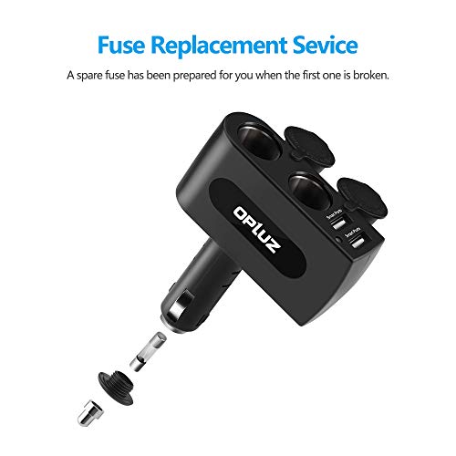 Opluz Omp220 Portable Usb Car Charger For All Cell Phone