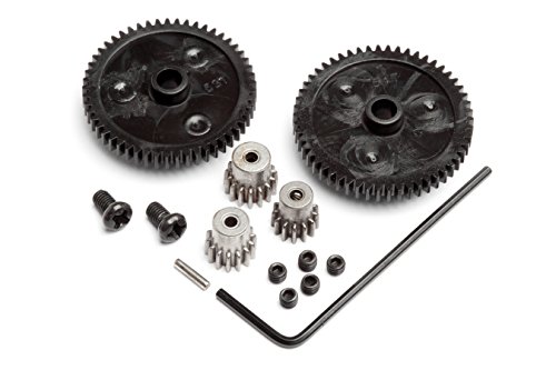 HPI Racing 105521 Spur Gear Set (2-Piece) Pinion Gear Set (3-Piece) Recon