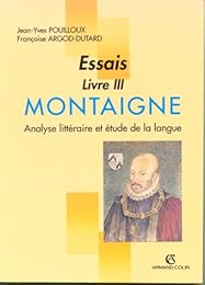 " Essais", Livre III, Montaigne