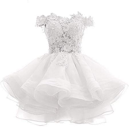 mini wedding dress