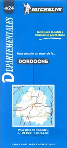 Download Carte routière : Dordogne, 4024, 1/150000 PDF