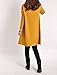 HitZoom Women's Long Sleeve Casual T-Shirt Dress