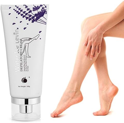Hair Removal Cream for Men & Women Painless Depilatory Cream Natural Plant Lavender for Bikini Underarm Chest Back Legs and Arms, Clean and Silky - 100g