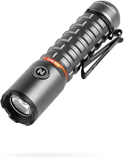 NEBO Torchy 2K 2000 Lumen LED Torch USB Rechargeable 5 Modes Camping Work Clip