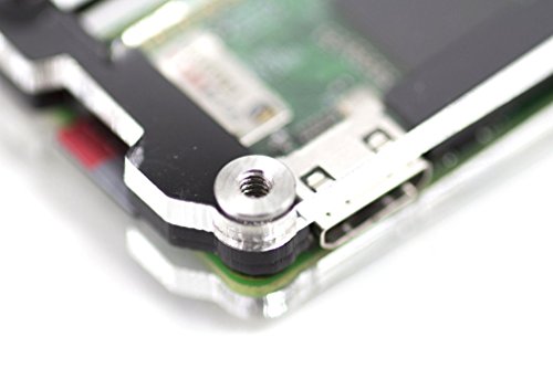 Zebra Zero for Raspberry Pi Zero & Zero Wireless ~ Black Ice GPIO by C4Labs
